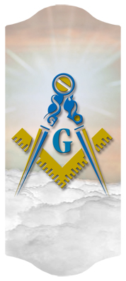 DARAY C 370 BZ Masonic Lodge Clouds Bronze